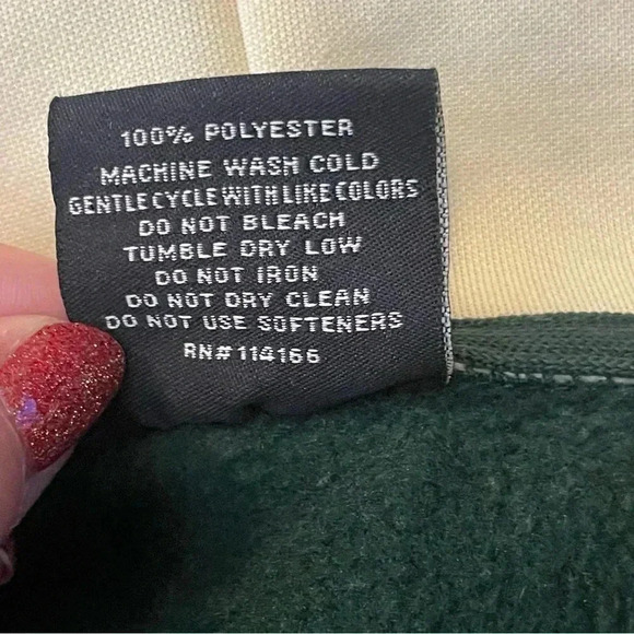 Men's Colosseum Green Colorado State Rams Pullover Hoodie Medium Fan Gear Casual - Picture 6 of 9